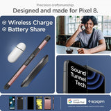 Spigen Google Pixel 8 -suojakuori, Tough Armor, ruusukulta