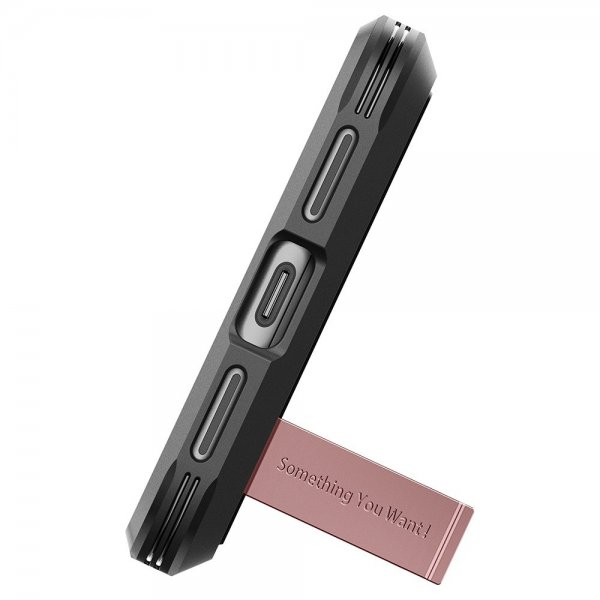 Spigen Google Pixel 8 -suojakuori, Tough Armor, ruusukulta
