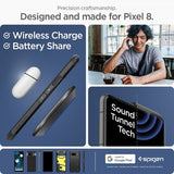 Spigen Google Pixel 8 -suojakuori Tough Armor, musta