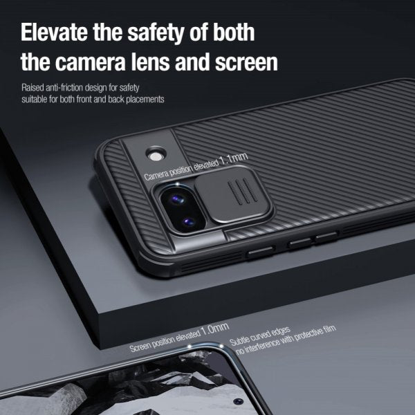 Nillkin Google Pixel 8a Suojakuori CamShield Pro Musta