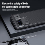 Nillkin Google Pixel 8a Suojakuori CamShield Pro Musta