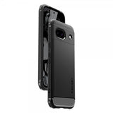Spigen Google Pixel 8a -kuori Rugged Armor Matte Black