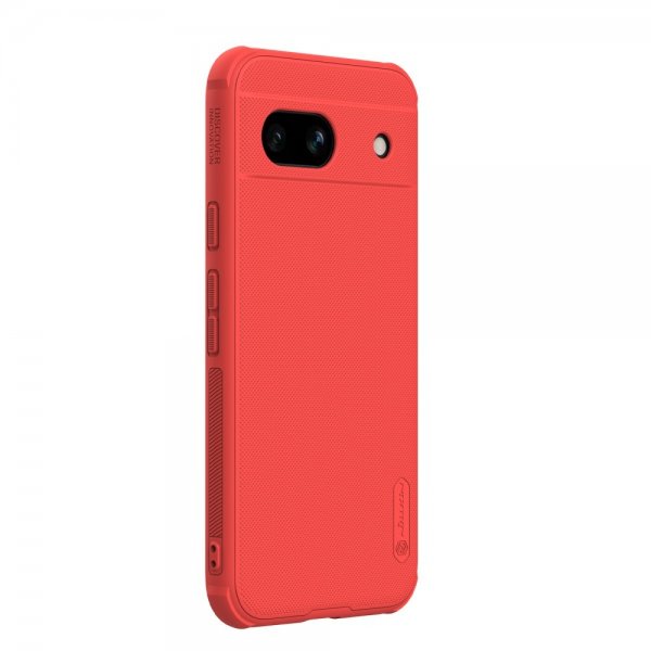 Nillkin Google Pixel 8a Suojakuori Super Frosted Shield Pro Punainen
