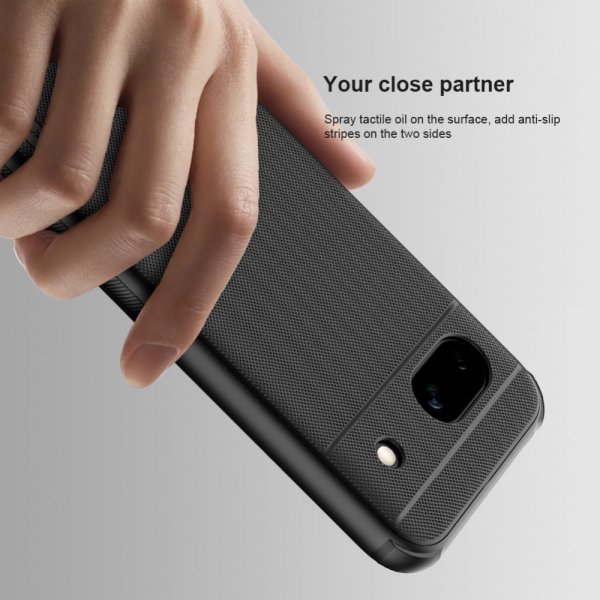 Nillkin Google Pixel 8a Suojakuori Super Frosted Shield Pro Punainen