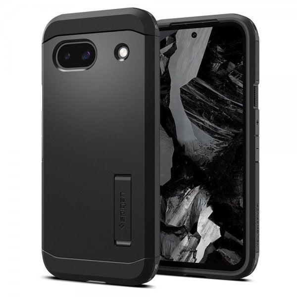 Spigen Google Pixel 8a Suojakuori Tough Armor Musta