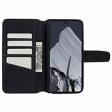 Nordic Covers Google Pixel 9/Pixel 9 Pro MagLeather-kotelo, Raven Black