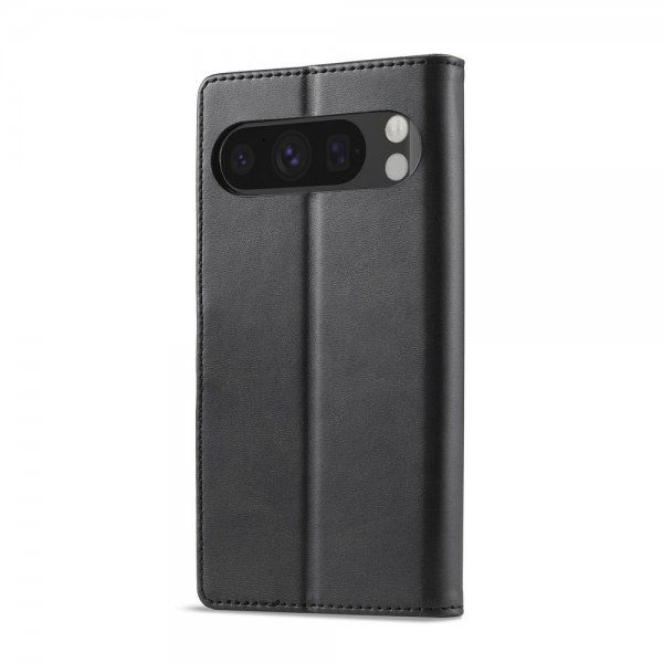 Lc.Imeeke Google Pixel 9/Pixel 9 Pro/Pixel 10/Pixel 10 Pro Kotelo Korttipaikalla Musta