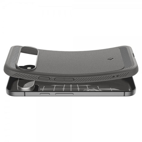 Spigen Google Pixel 9/Pixel 9 Pro Suojakuori Rugged Armor Marble Gray