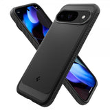 Spigen Google Pixel 9/Pixel 9 Pro Kuori Rugged Armor Mattamusta