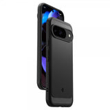 Spigen Google Pixel 9/Pixel 9 Pro Kuori Rugged Armor Mattamusta