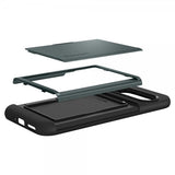 Spigen Google Pixel 9/Pixel 9 Pro Suojakuori Slim Armor CS Abyss Green