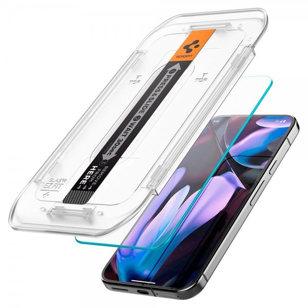 Spigen Google Pixel 9/9 Pro/Pixel 10/10 Pro näytönsuoja GLAS.tR EZ Fit 2-pakkaus