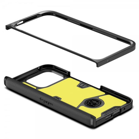 Spigen Google Pixel 9 Pro Fold -kuoret, Slim Armor Pro, musta