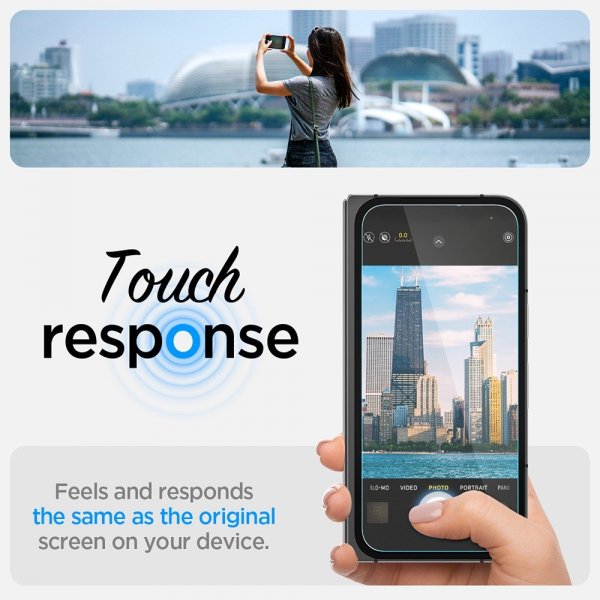 Spigen Google Pixel 9 Pro Fold -näytönsuoja GLAS.tR EZ Fit 2-pakkaus