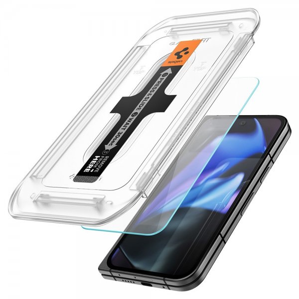 Spigen Google Pixel 9 Pro Fold -näytönsuoja GLAS.tR EZ Fit 2-pakkaus