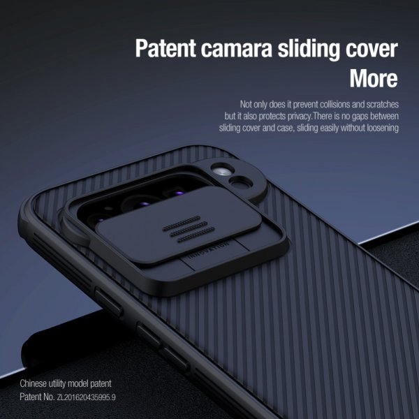 Nillkin Google Pixel 9 Pro -kuori CamShield Pro Musta