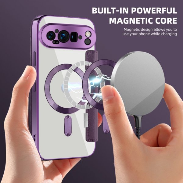 Google Pixel 9 Pro XL Kuoret MagSafe Violetti