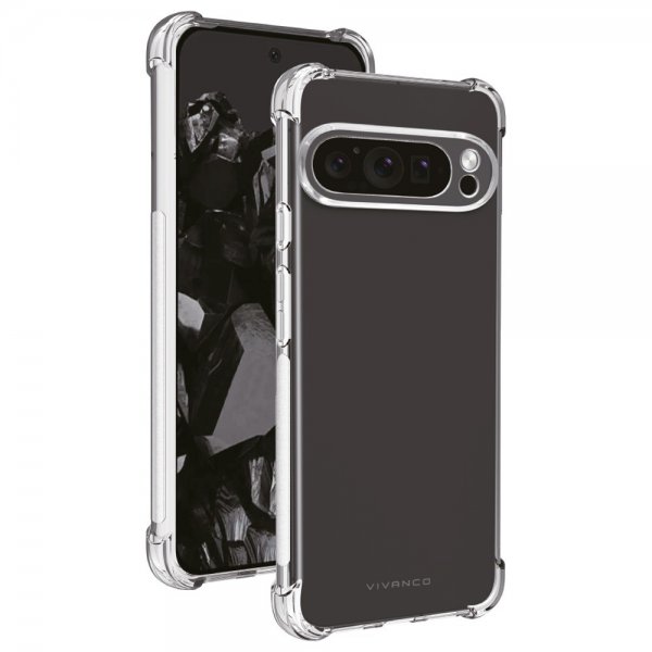 Vivanco Google Pixel 9 Pro XL Kuori Anti-Shock Läpinäkyvä