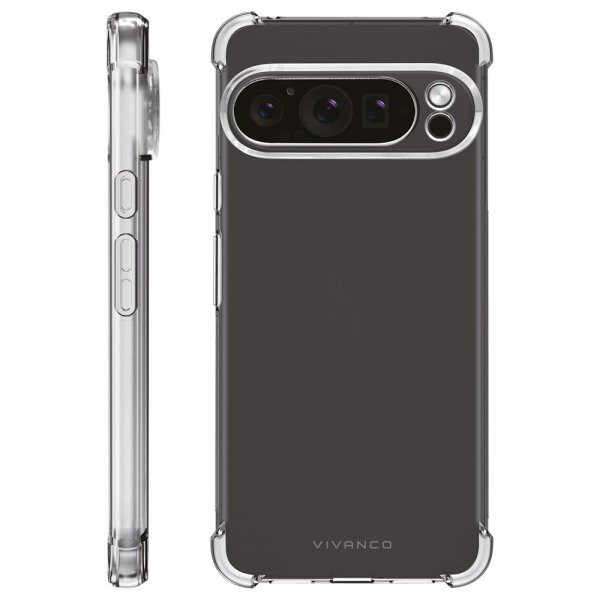 Vivanco Google Pixel 9 Pro XL Kuori Anti-Shock Läpinäkyvä