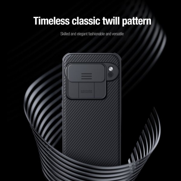 Nillkin Google Pixel 9 Pro XL CamShield Pro -suojakuori, musta