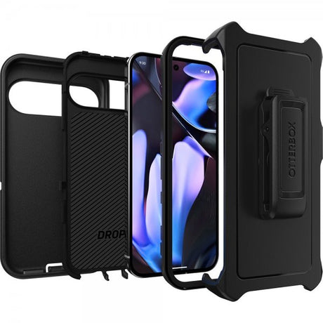 Otterbox Google Pixel 9 Pro XL -suojakuori Defender Musta
