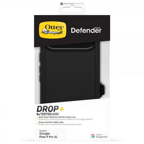 Otterbox Google Pixel 9 Pro XL -suojakuori Defender Musta