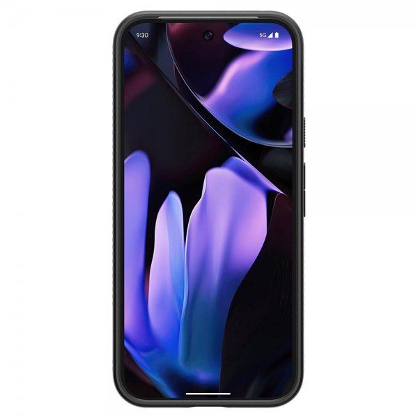 Spigen Google Pixel 9 Pro XL -suojakuori, Liquid Air, mattamusta