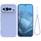 Google Pixel 9 Pro XL Kuori hihnalla Silikoni Violetti