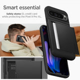 Spigen Google Pixel 9 Pro XL Kuori Slim Armor CS Musta