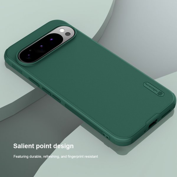 Nillkin Google Pixel 9 Pro XL -suojakuori Super Frosted Shield Pro MagSafe, musta