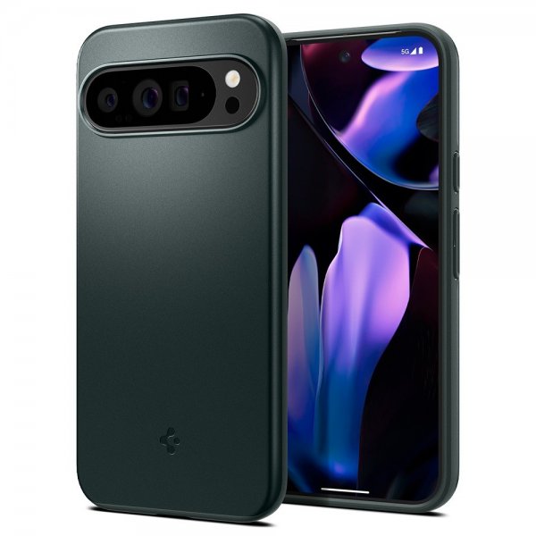 Spigen Google Pixel 9 Pro XL Suoja Thin Fit Abyss Green