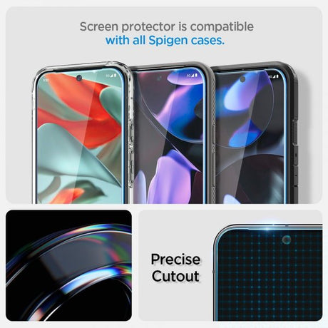 Spigen Google Pixel 9 Pro XL/Pixel 10 Pro XL Näytönsuoja GLAS.tR EZ Fit 2 kpl