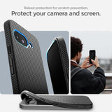 Spigen Google Pixel 9a Kuori Liquid Air Matte Black