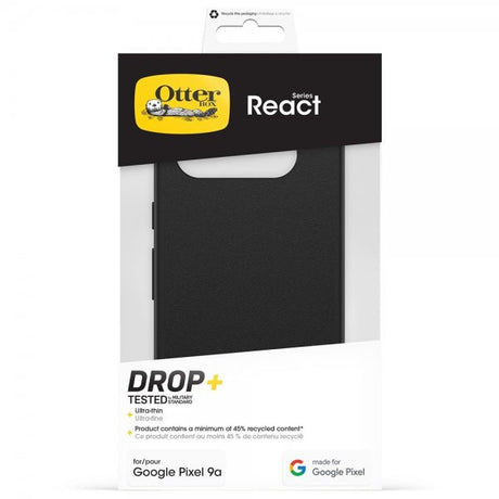 Otterbox Google Pixel 9a React -kuori musta