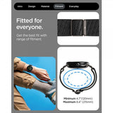 Spigen Google Pixel Watch 1/2/3/4 41mm Armband Lite Fit X Musta