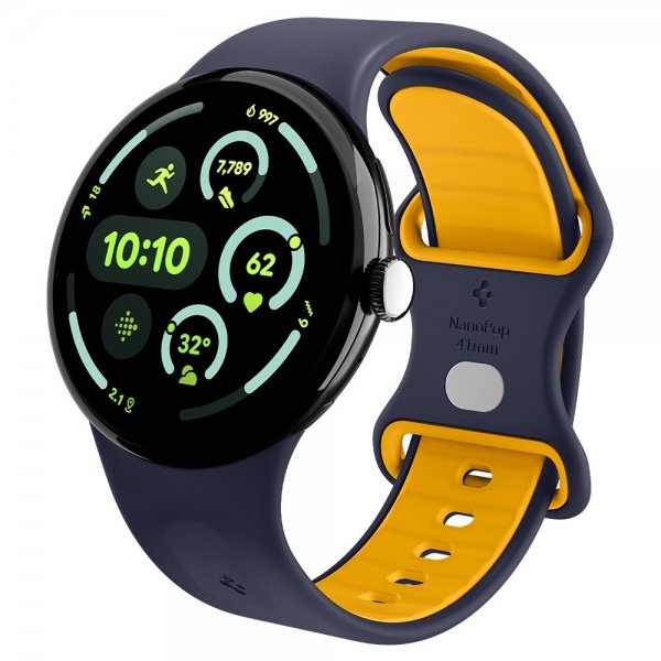 Spigen Google Pixel Watch 1/2/3/4 41mm ranneke Nano Pop Blueberry Navy