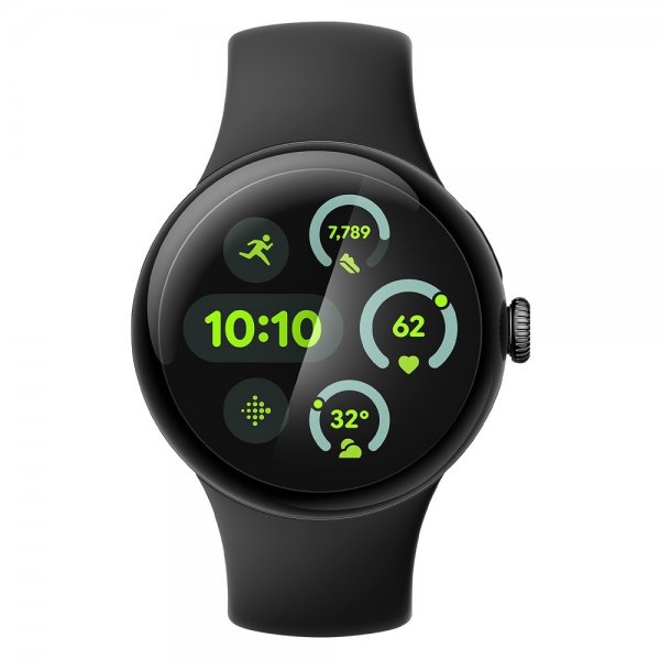 Spigen Google Pixel Watch 3/4 41mm Näytönsuoja EliteShield EZ Fit 2-pakkaus