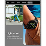 Spigen Google Pixel Watch 3/4 45mm ranneke Lite Fit X musta