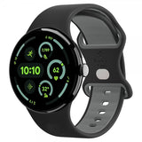 Spigen Google Pixel Watch 3/4 45mm Ranneke Nano Pop Musta Sesame
