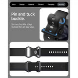 Spigen Google Pixel Watch 3/4 45mm Ranneke Nano Pop Musta Sesame