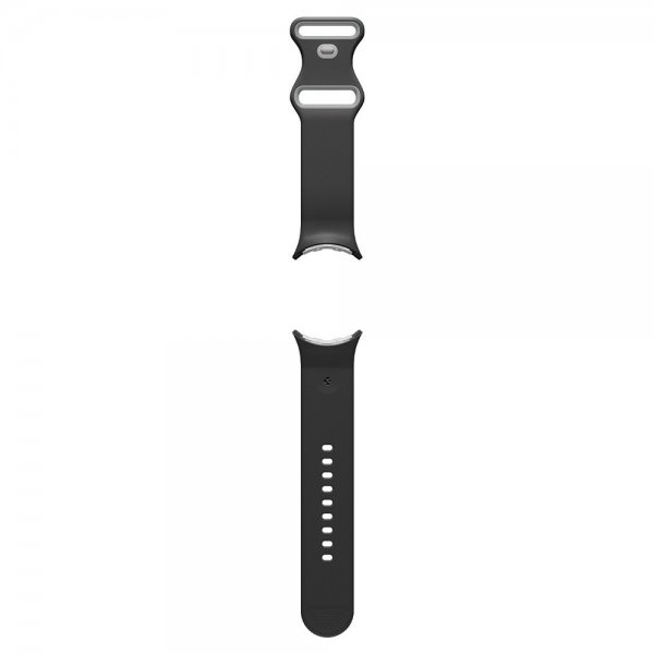 Spigen Google Pixel Watch 3/4 45mm Ranneke Nano Pop Musta Sesame