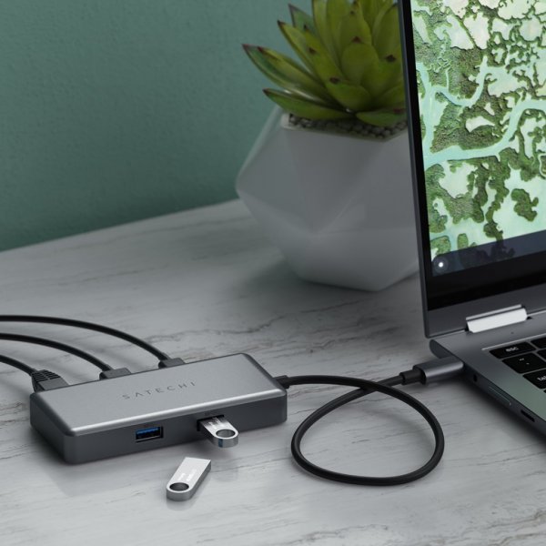 Satechi USB-C Multiport Chromebookille