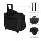 Wenger Granada 15.6" Business-trolley musta