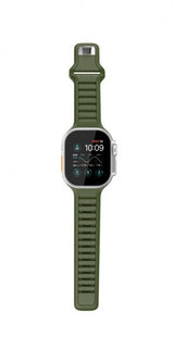 KeyBudz Apple Watch 44/45/46mm/Apple Watch Ultra -ranneke Journey Forest Green