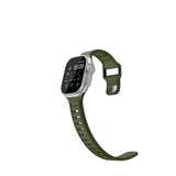 KeyBudz Apple Watch 44/45/46mm/Apple Watch Ultra -ranneke Journey Forest Green