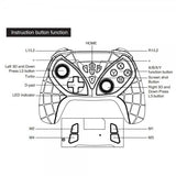 Ipega Mukava Langaton Peliohjain Nintendo Switchille/PC:lle/PS3:lle