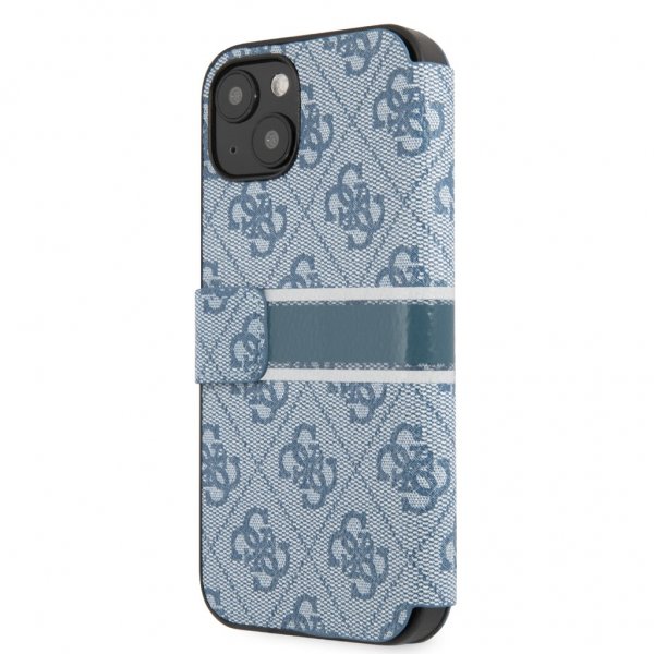 Guess iPhone 13 Mini Suojakuori Printed Stripe Sininen