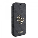 Guess iPhone 15 Plus Suojakuori 4G Logo Harmaa