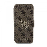 Guess iPhone 15 Pro Max Suojakuori 4G Logo Ruskea