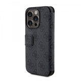 Guess iPhone 15 Pro Max Suojakuori 4G Logo Harmaa